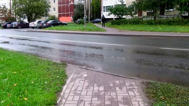 Куда ведёт тротуар? Гатчина, м-он Аэродром смотреть онлайн