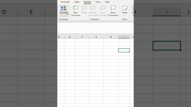 Excel's Translator feature to translate text into different languages #excel #exceltips #exceltrick