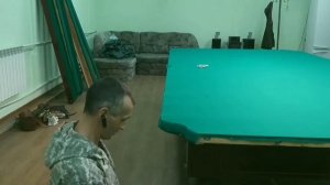 Быстрый способ перетянуть бильярдный столA quick way to drag a pool table