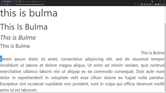 Bulma CSS Framework Tutorial #02 - Font & Color смотреть онлайн