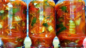 ЛЕЧО ИЗ ОГУРЦОВ САМЫЙ ВКУСНЫЙ САЛАТ НА ЗИМУ!!!