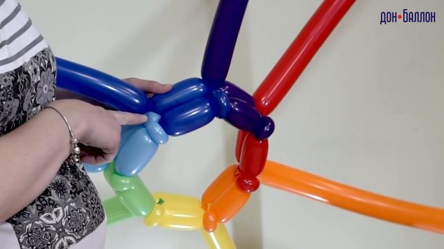 Искусство Аэродизайна. Урок №24. Классическая корзина из ШДМ. смотреть онлайн