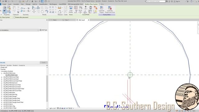 Revit: Adding Sprinkler Annotation Symbols to Sprinkler Families смотреть онлайн