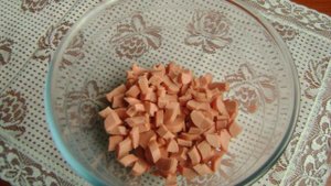Салат Оливье с рисом
