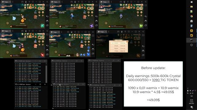 Python BOT - 1 | Play2Earn Crypto Game - Yulgang Global Bot