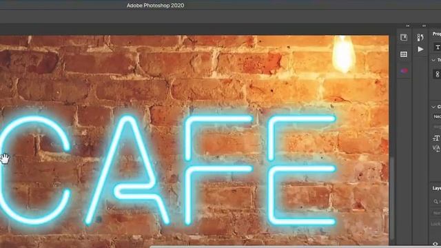 Remarkably easy way to Create a Neon Effect in Photoshop смотреть онлайн