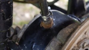 Замер компрессии инжекторного двигателя Днепр МТ 16. Проверяем уровни масла в агрегатах трансмиссии