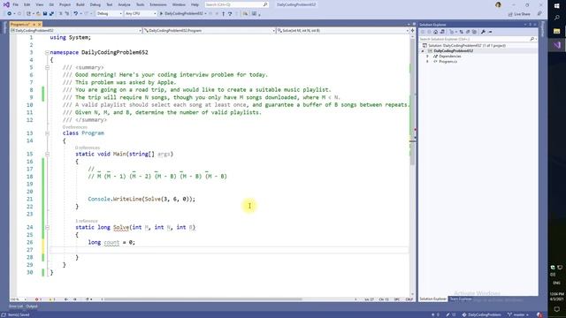 Daily Coding Problem 652