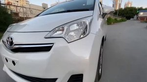 Toyota Ractis, 2012г., белый перламутр, комплектация “G”, аукционная оценка 3,5 балла. - ПРОДАН!