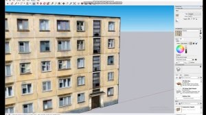 Создаем 3D модель дома Хрущёвки для игровых движков|SketchUp 2020 Для новичков