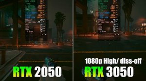 RTX 2050 70watt vs RTX 3050 95watt Laptop - Gaming Test