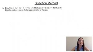 Bisection Method