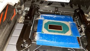 Установка мутанта QQLS в сокет 1151 Asus Z170 Pro Gaming