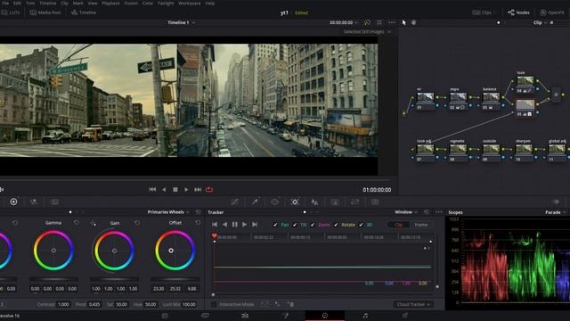 Создаем видео в стиле фильма ДЖОКЕР (JOKER) | Киношная картинка в Davinci Resolve 16