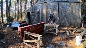 "New" Bob Sleigh for Moving Logs and Firewood with a Snowmobile | This is Craftsmanship