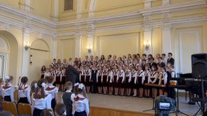 Образцовый хор ”Акварель”, г  Нижний Новгород: "Мы поем" (Л.   Брицын)