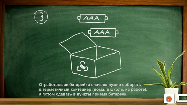 школа 2097 - утилизация батареек