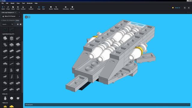 🚀✈️ Soar to New Heights: Build Your Own LEGO Micro F14 Tomcat Fighter Jet! 🛠️🔥 смотреть онлайн