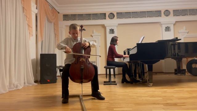 Ж.Дюпор - Соната 1ч. О.Гоноболін - Пісня Вітру. Виконує - Макар Скрипка. смотреть онлайн