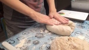 Хлеб на закваске - замес и формование для расстойки