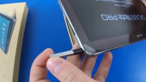 Планшет SAMSUNG Galaxy Note Pro 12.2 3G (SM-P901) Black | unboxing