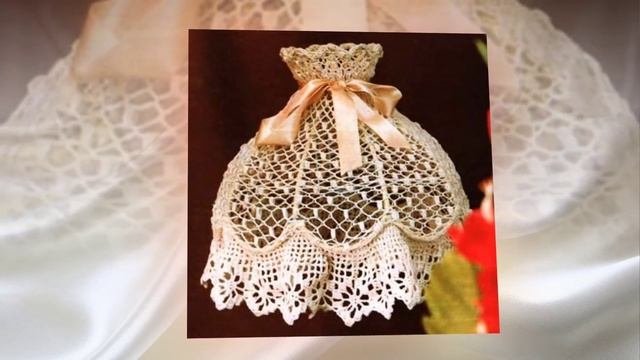 Абажуры крючком. Crochet Lampshade.