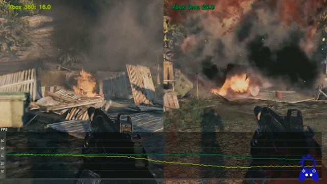 Crysis | Xbox One / Xbox 360 | Framerate Test | FPS Comparison смотреть онлайн