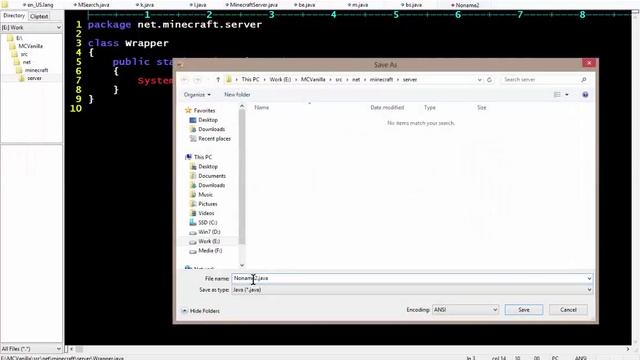 MineCraft Coding - Modding Vanilla 1.8.3 Server (Custom Commands) смотреть онлайн