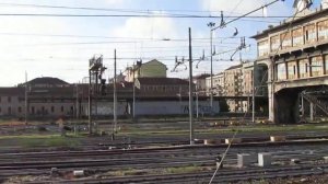 Partenza dalla stazione di Milano Centrale - Treno storico