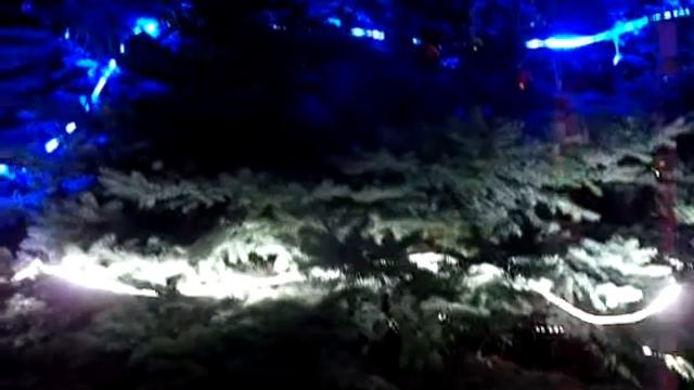 Новогодняя Ёлка на площади .г .Флорешты. Молдова. смотреть онлайн