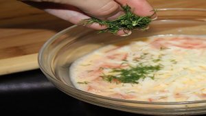 Омлет на пару в микроволновке