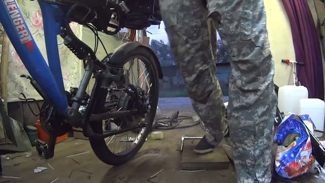 электровелосипед ,палим резину))) смотреть онлайн