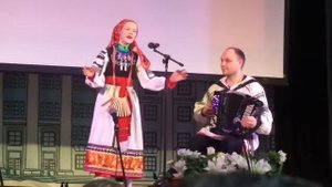 Дарья Доманская.Песни"Марусенька","Девка белье мыла"