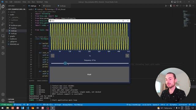 Realtime Audio on Android with Python, Kivy and Audiostream (low level library)