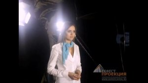 Съемка виртуального промоутера для компании Норбит в студии Гефест Проекции.