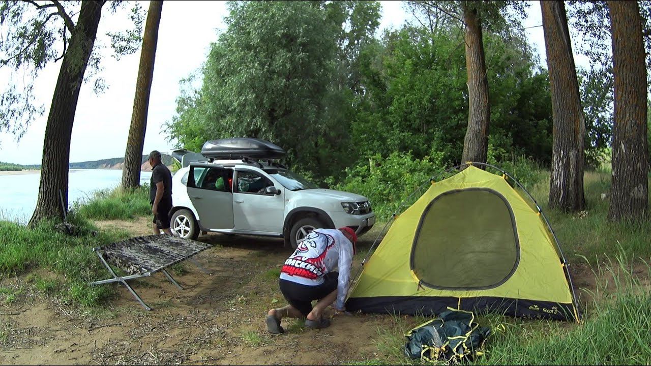 Рыбалка с ночевкой в палатке на Вятке.Ловля судака на Донки.Судаки гнут Донки.Ловля на Джиг. смотреть онлайн