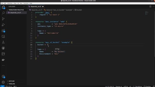 How to use Terraform depends_on meta tag? | Terraform — depends on |