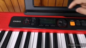 Casiotone Casio CT-S200RD 61 Keys Slim Keyboard (Red)