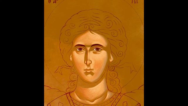 Ο Αρχάγγελος Γαβριήλ, βυζαντινή αγιογραφία (με ψηφιακό τρόπο) смотреть онлайн
