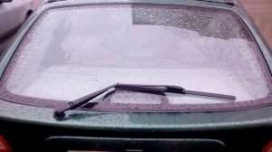 Работа заднего дворника