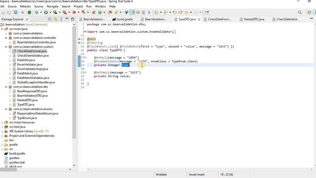 How to Restrict Invalid Request Before Controller Layer Using Hibernate Validator |Custom Annotatio смотреть онлайн