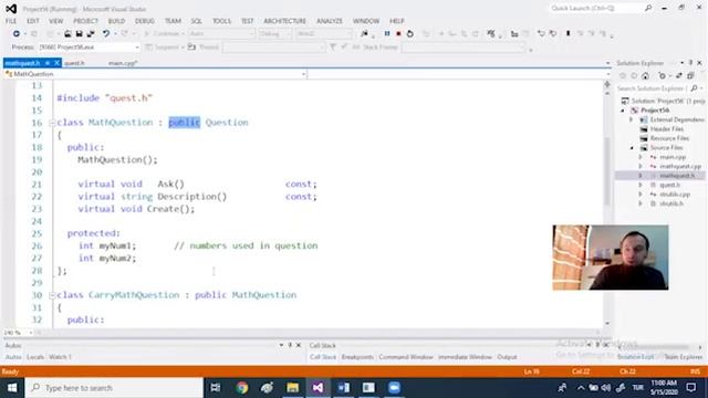 CS204 - Advanced Programming Week 14 [1/2] - INHERITANCE (virtual functions) and POLYMORPHISM IN C+ смотреть онлайн