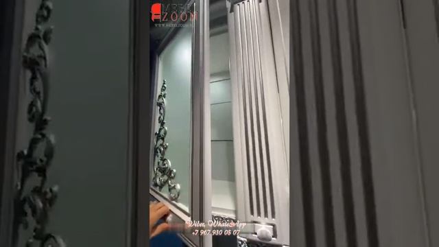 Кухня Венеция белая патина серебро столешница Паладина светлая 2,451 м смотреть онлайн