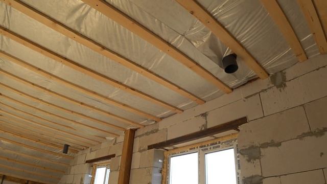 Утепление мансардной крыши изнутри своими руками смотреть онлайн