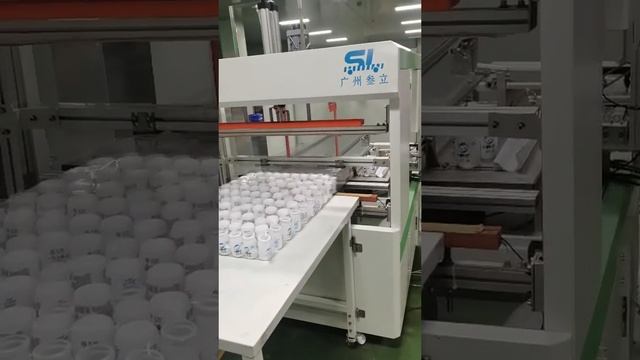 Automatic plastic HDPE pet bottle jar jerry can bagging packing packer machine