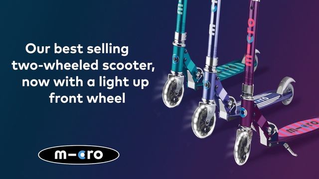 Micro Sprite LED Light Up Scooter | Micro Scooters смотреть онлайн