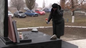 Открытие памятника погибшим шахтерам