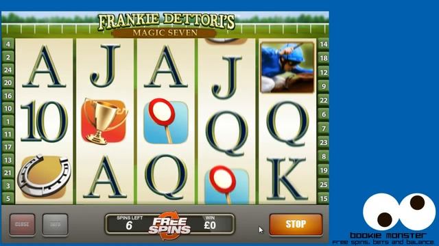 Frankie Dettori 10 Free Spins смотреть онлайн