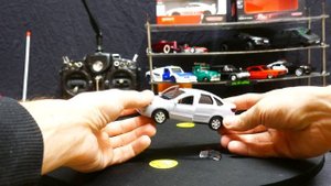 Тюнинг МОДЕЛИ.1:36 LADA GRANTA LIFTBACK.WELLY.Часть 2