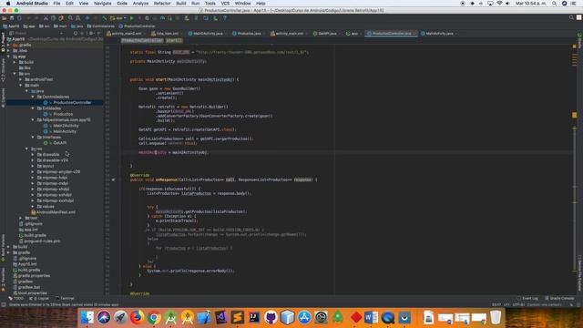 App18 Retrofit GSON смотреть онлайн